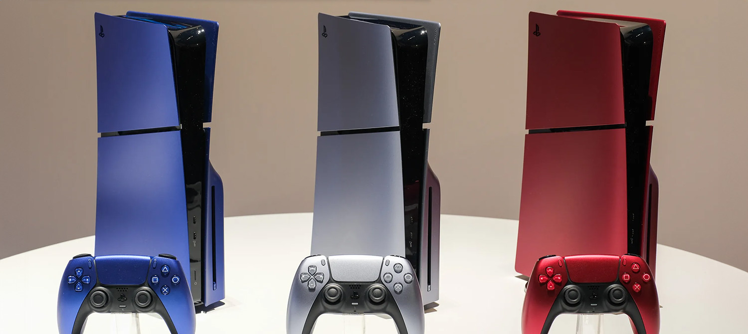 PlayStation 5 Slim выглядит стильно в трех новых цветах PlayStation 5 Slim выглядит стильно в трех новых цветах