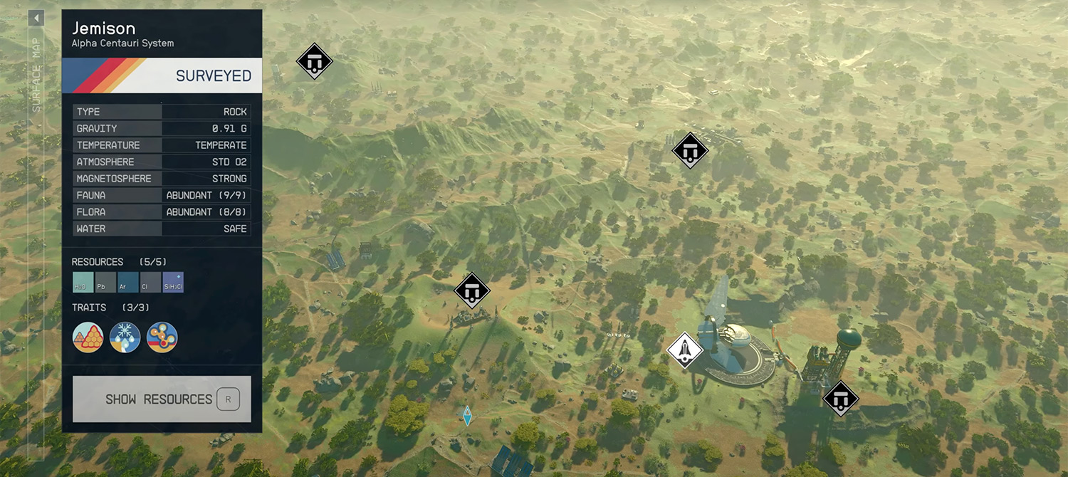 Игрок Starfield показал концепт трехмерной карты в стиле Skyrim