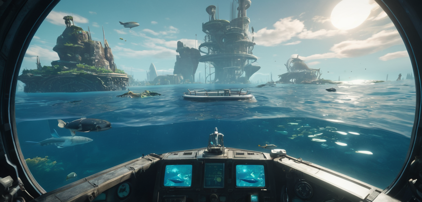 Мы попросили Midjourney сгенерировать скриншоты из Subnautica 3 — вот что  получилось - Shazoo