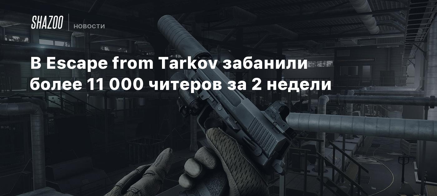 В Escape from Tarkov забанили более 11 000 читеров за 2 недели - Shazoo