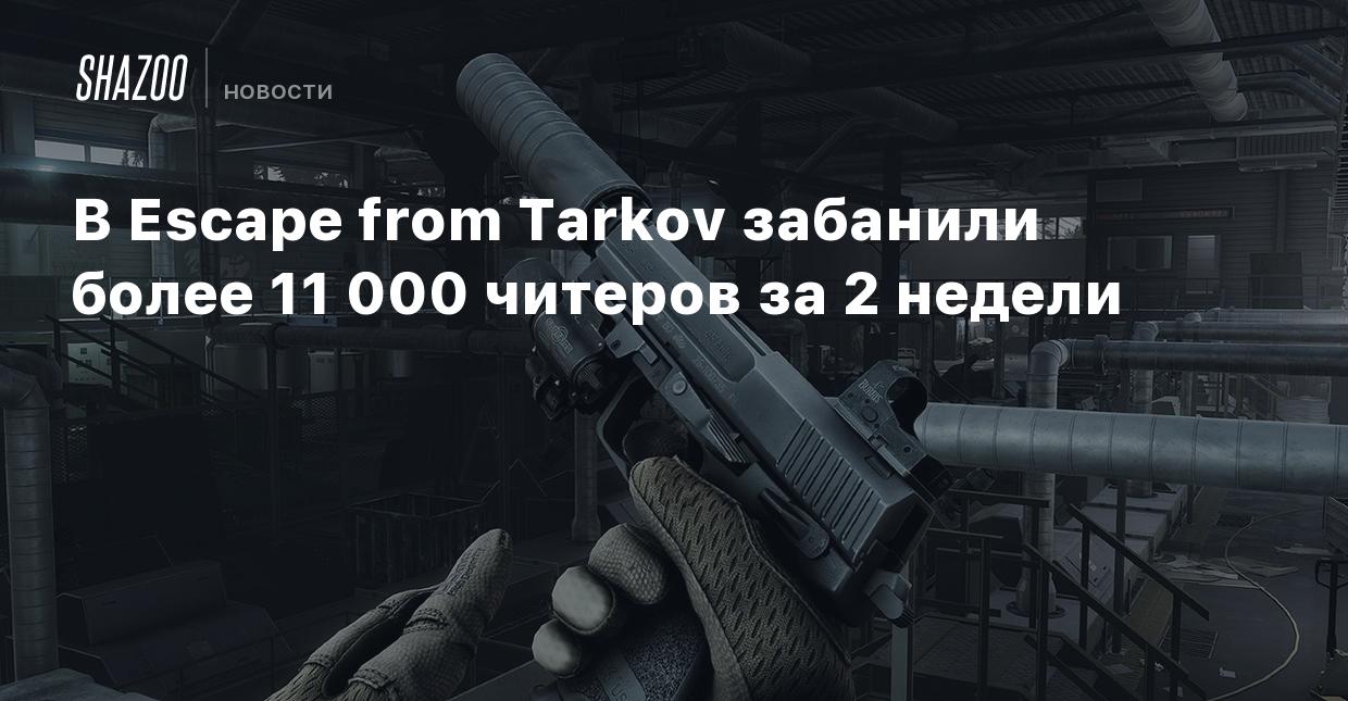 В Escape from Tarkov забанили более 11 000 читеров за 2 недели - Shazoo