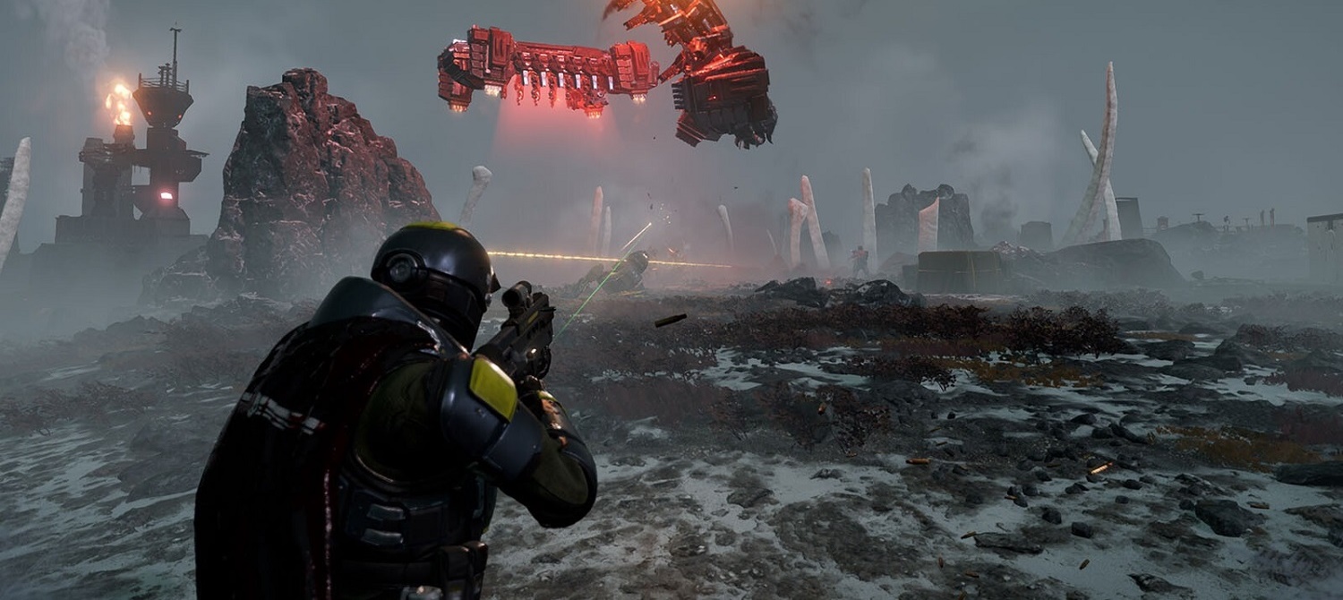 Helldivers 2 получит деформацию ландшафта и процедурную генерацию Helldivers 2 получит деформацию ландшафта и процедурную генерацию