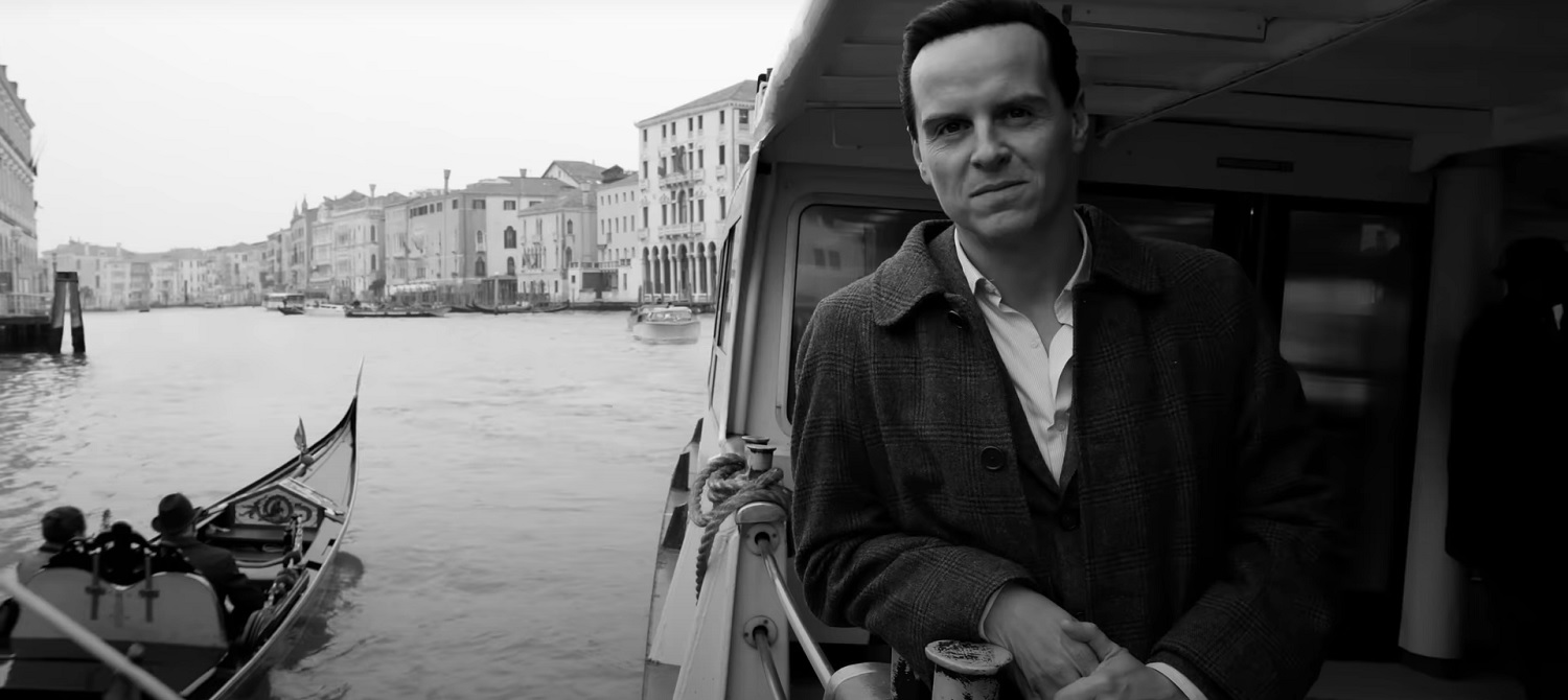 Эндрю Скотт в черно-белом тизере экранизации романа «Талантливый мистер Рипли» от Netflix Эндрю Скотт в черно-белом тизере экранизации романа «Талантливый мистер Рипли» от Netflix