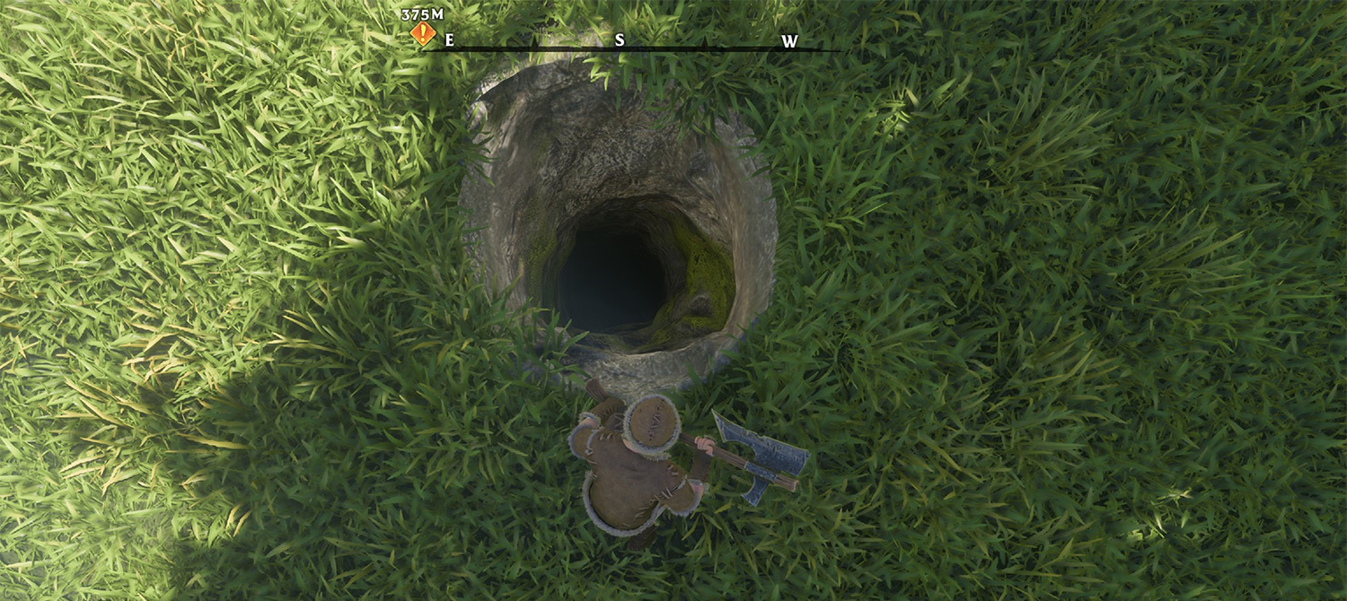 Журналист решил выкопать «колодец» в Enshrouded и оказался заточенным на дне