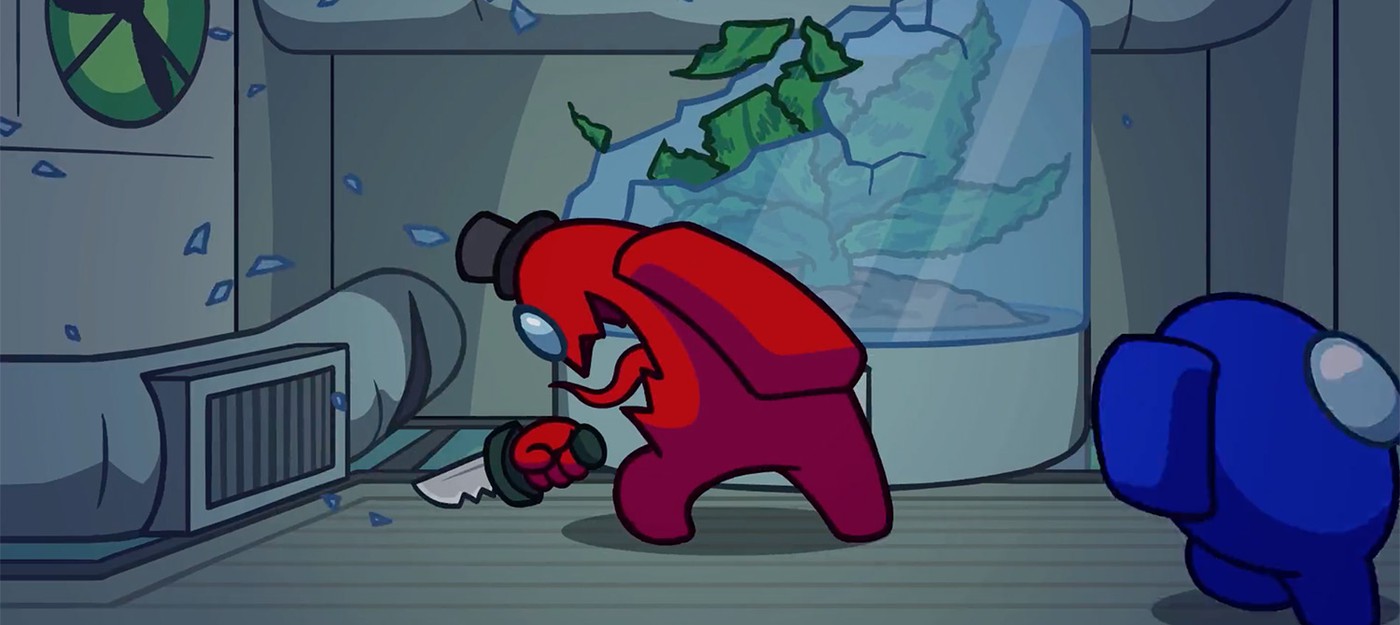 Первый кадр анимационного сериала по Among Us