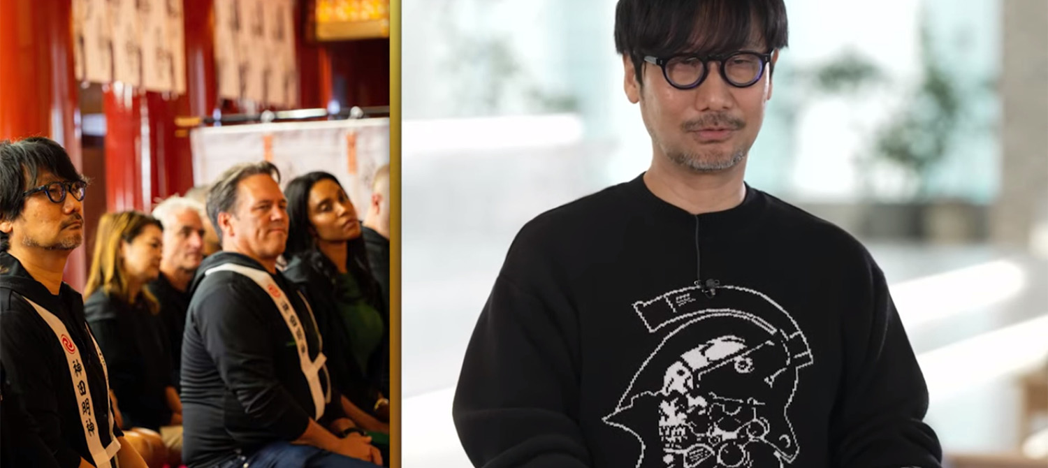 Кодзима «очистил» OD вместе с Филом Спенсером на традиционной японской церемонии