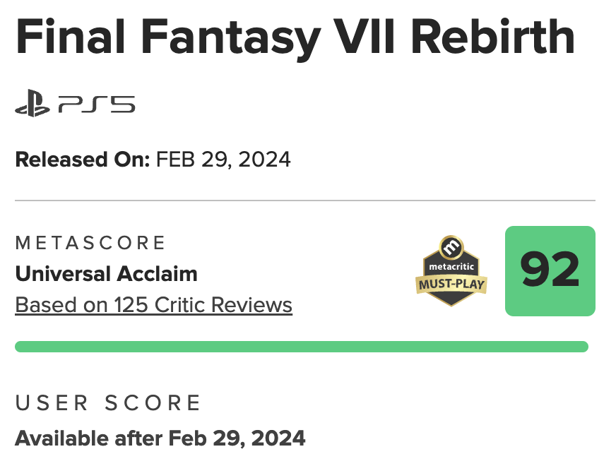 В Final Fantasy 7 Rebirth будет почти 30 мини-игр