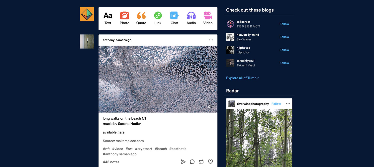 Tumblr и WordPress начнут продавать данные для обучения ИИ компаний OpenAI и Midjourney