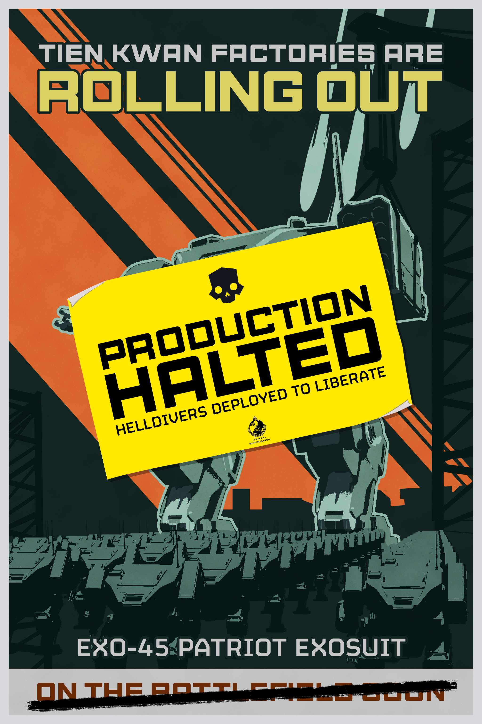 Новый поворот в Helldivers 2: атака на планету-фабрику Тянь Куан приостановила производство мехов
