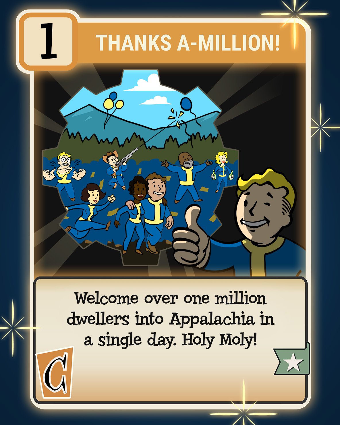 5 миллионов человек сыграли в игры Fallout за один день, на Fallout 76 пришелся 1 миллион — спасибо сериалу Fallout