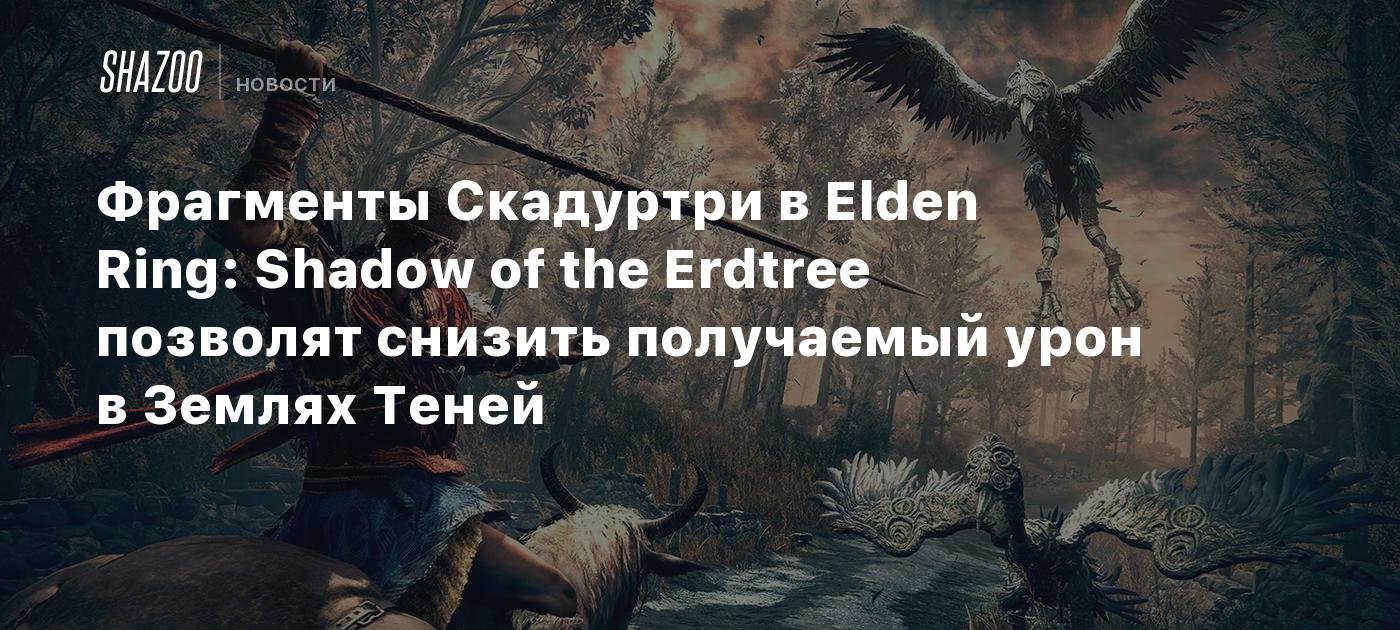 Фрагменты Скадуртри в Elden Ring: Shadow of the Erdtree позволят снизить  получаемый урон в Землях Теней - Shazoo