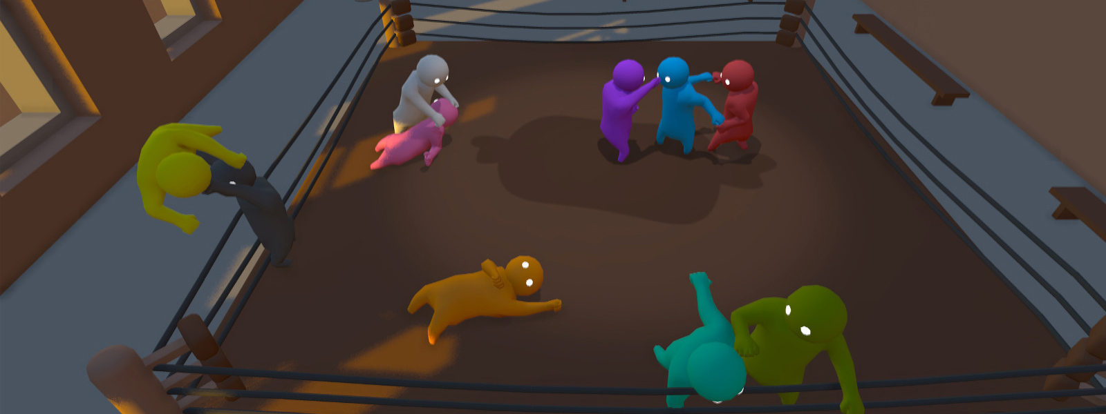 Double Fine будет издавать Gang Beasts - Shazoo