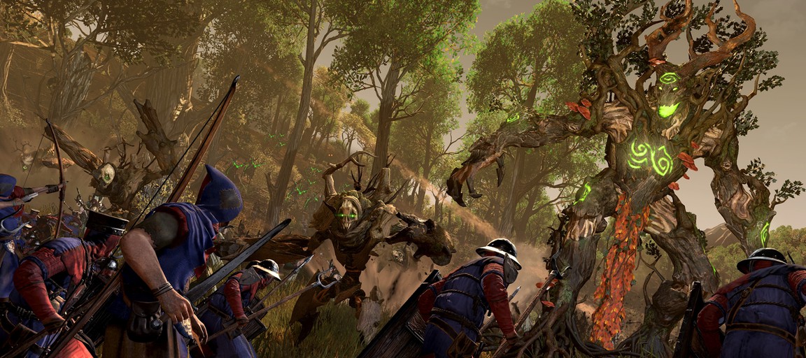 18 минут геймплея Realm of The Wood Elves DLC для Total War: Warhammer