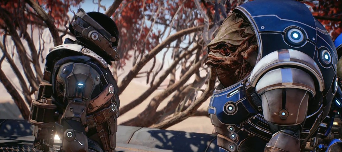 Серия геймплейных роликов Mass Effect Andromeda: исследование