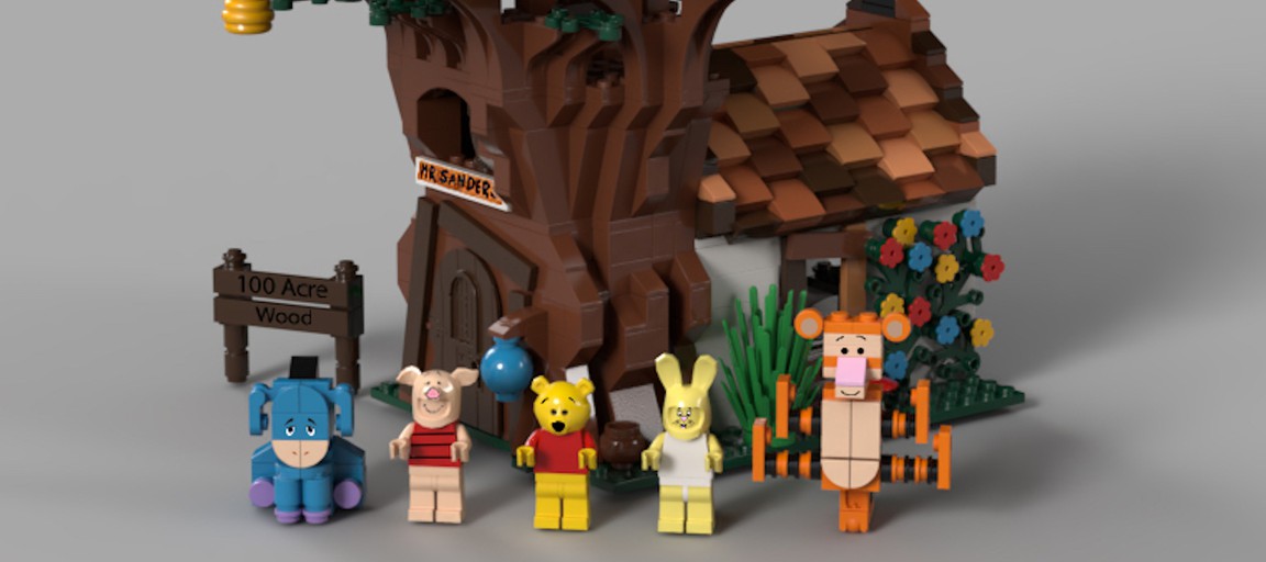 Набор с Винни-Пухом из LEGO Ideas поступит в продажу