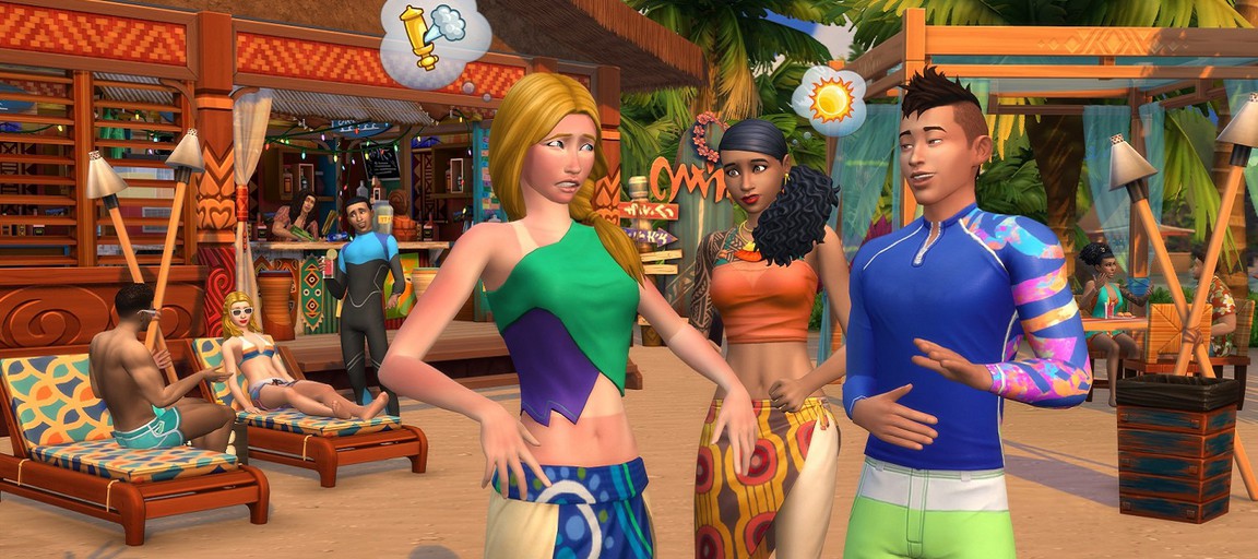 Первые подробности летнего сезона в The Sims 4
