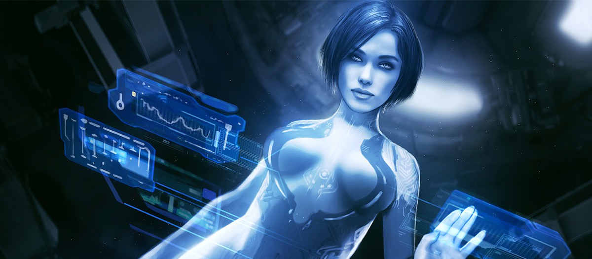 В серии Halo один из центральных персонажей - искусственный интеллект Корта...