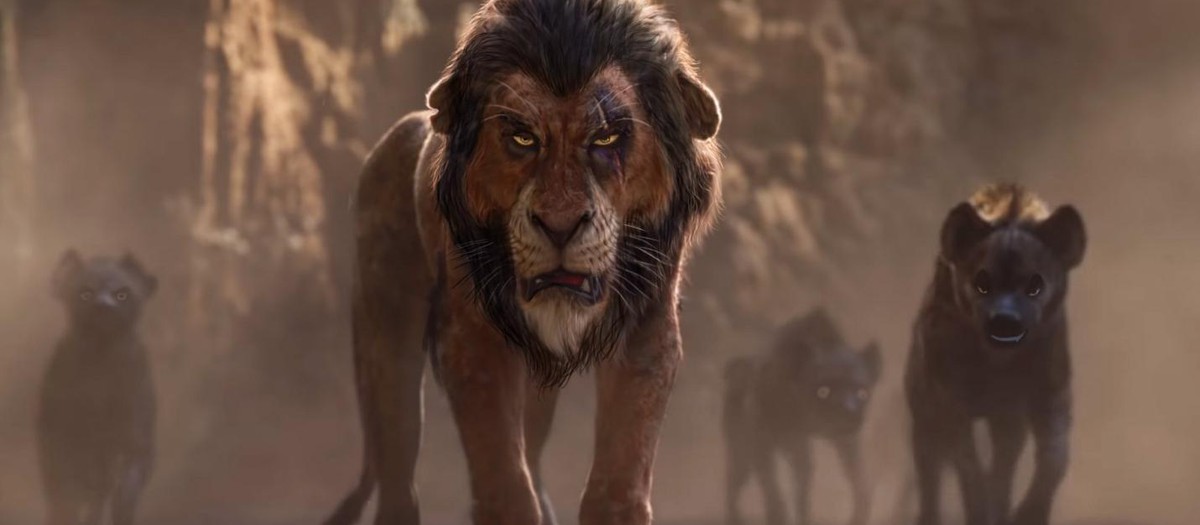 Фото шрама из короля льва 2019