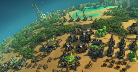 Planetary Rts Стартовал kickstarter RTS Planetary Annihilation - Shazoo