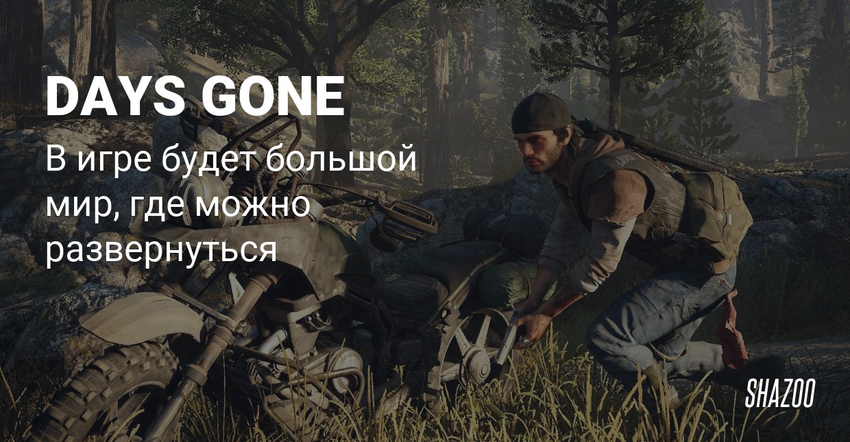 Days gone карта