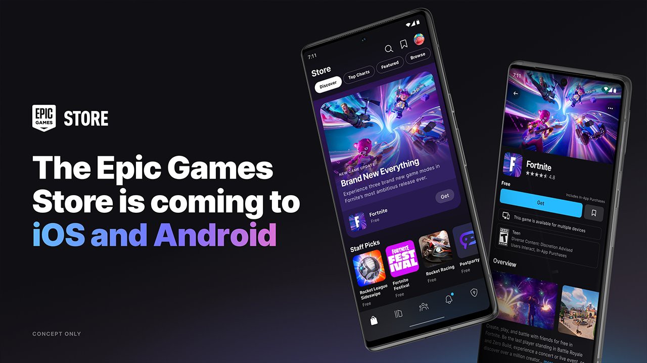 Epic Games Store до конца года появится на iOS и Android - Shazoo