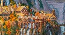 Фанат вышил картину Ривенделла из "Властелина Колец" на 100 000 стежков