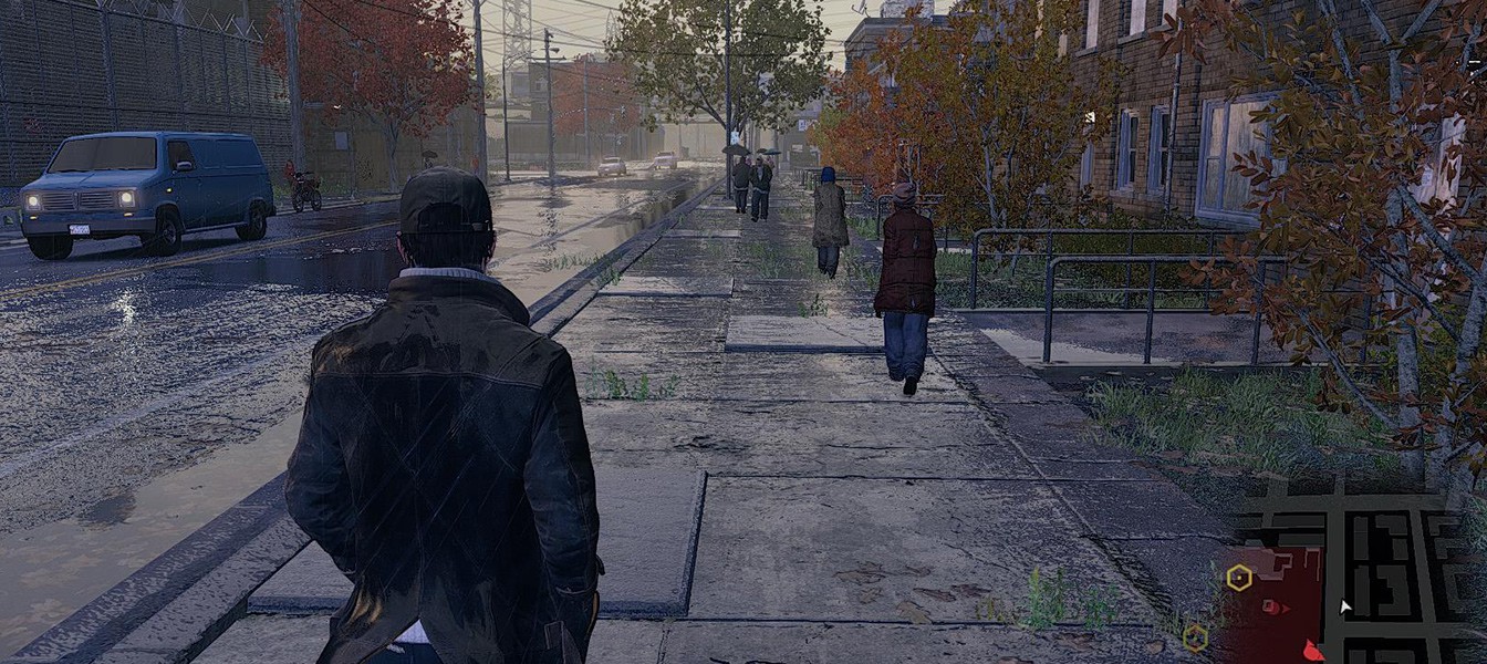 Моддер частично активировал parallax occlusion mapping в Watch Dogs