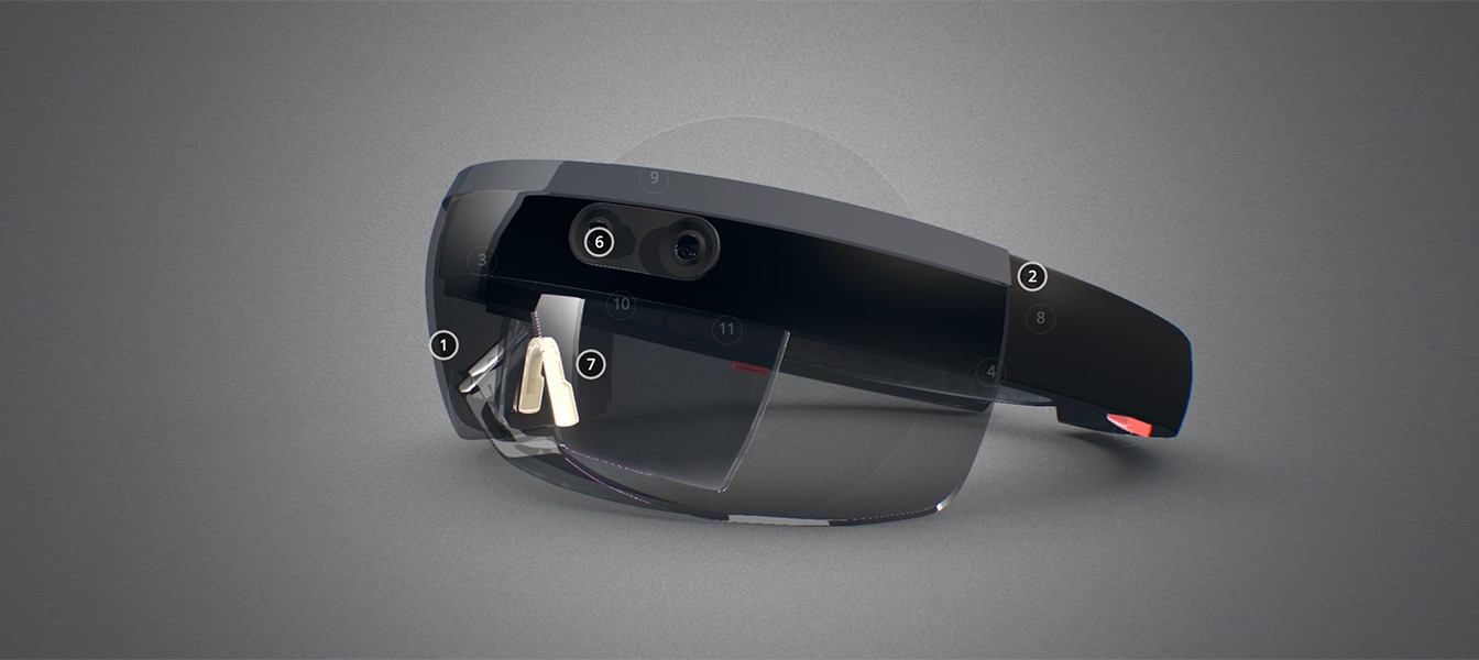 Интерактивная 3D-модель HoloLens от Microsoft