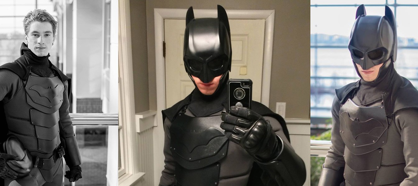 Реальный костюм Бэтмена защищает от ножей и ударов