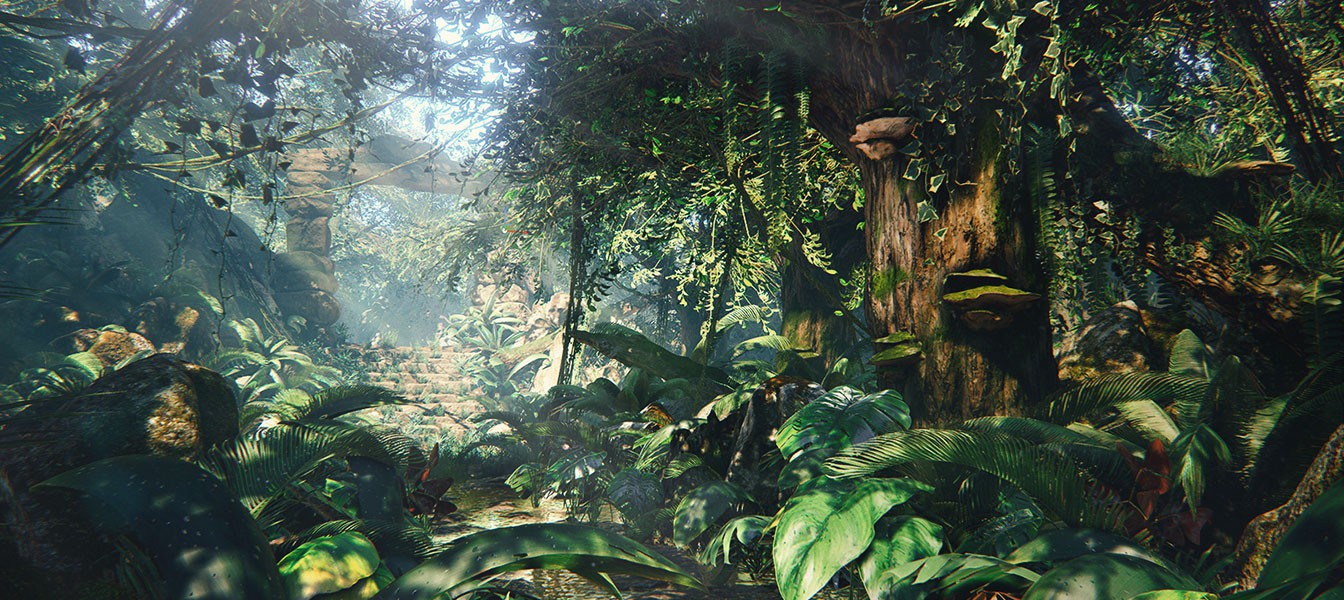 Виртуальные джунгли на Unreal Engine 4 при помощи Megascans