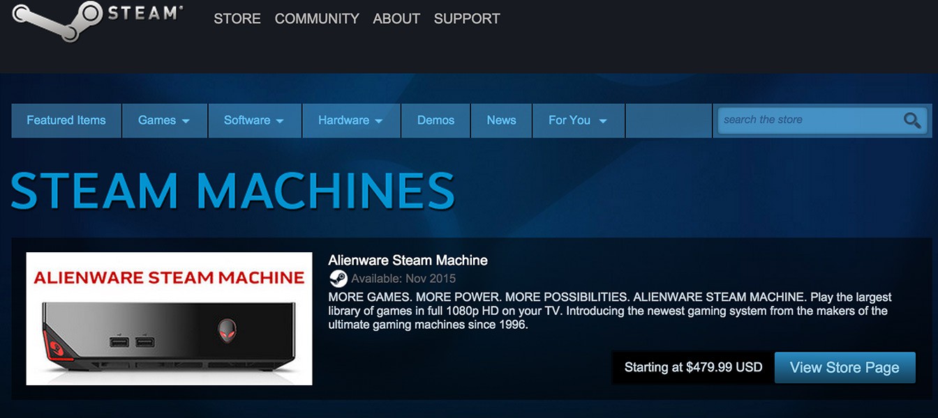 Машины Steam появились в Steam