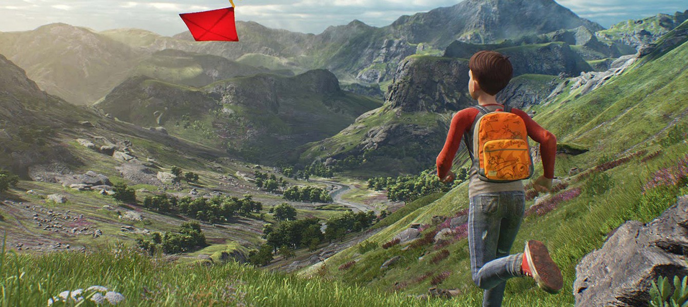 Детали техно демо Boy and His Kite на Unreal Engine 4