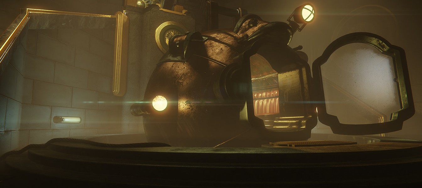 Начальная сцена BioShock на CryEngine