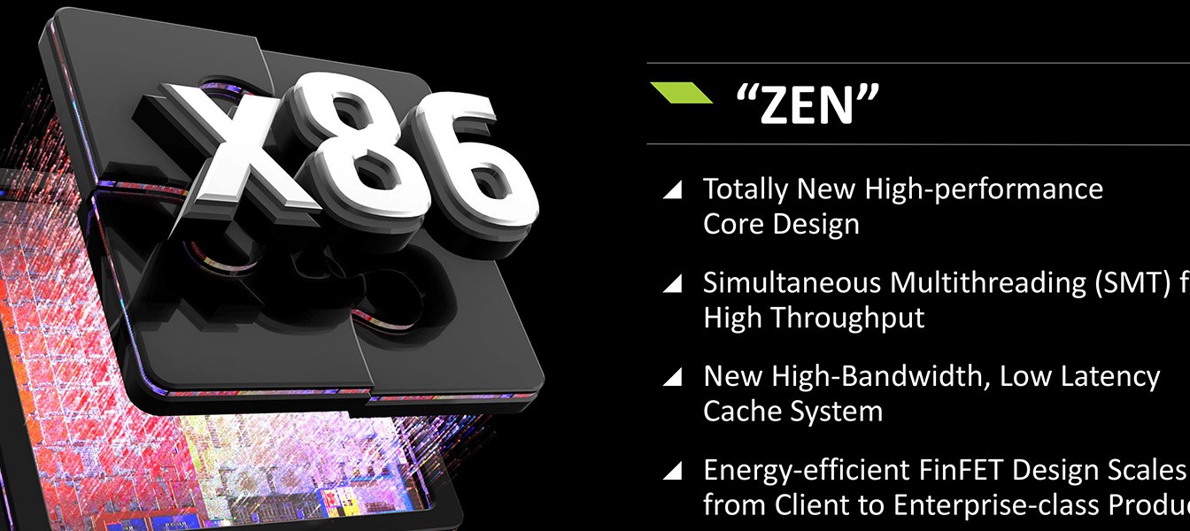 Next-gen CPU "Zen" от AMD выйдет в 2016 году