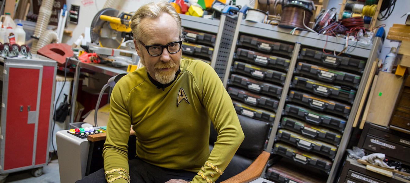 Как Адам Сэвидж собрал капитанское кресло из Star Trek