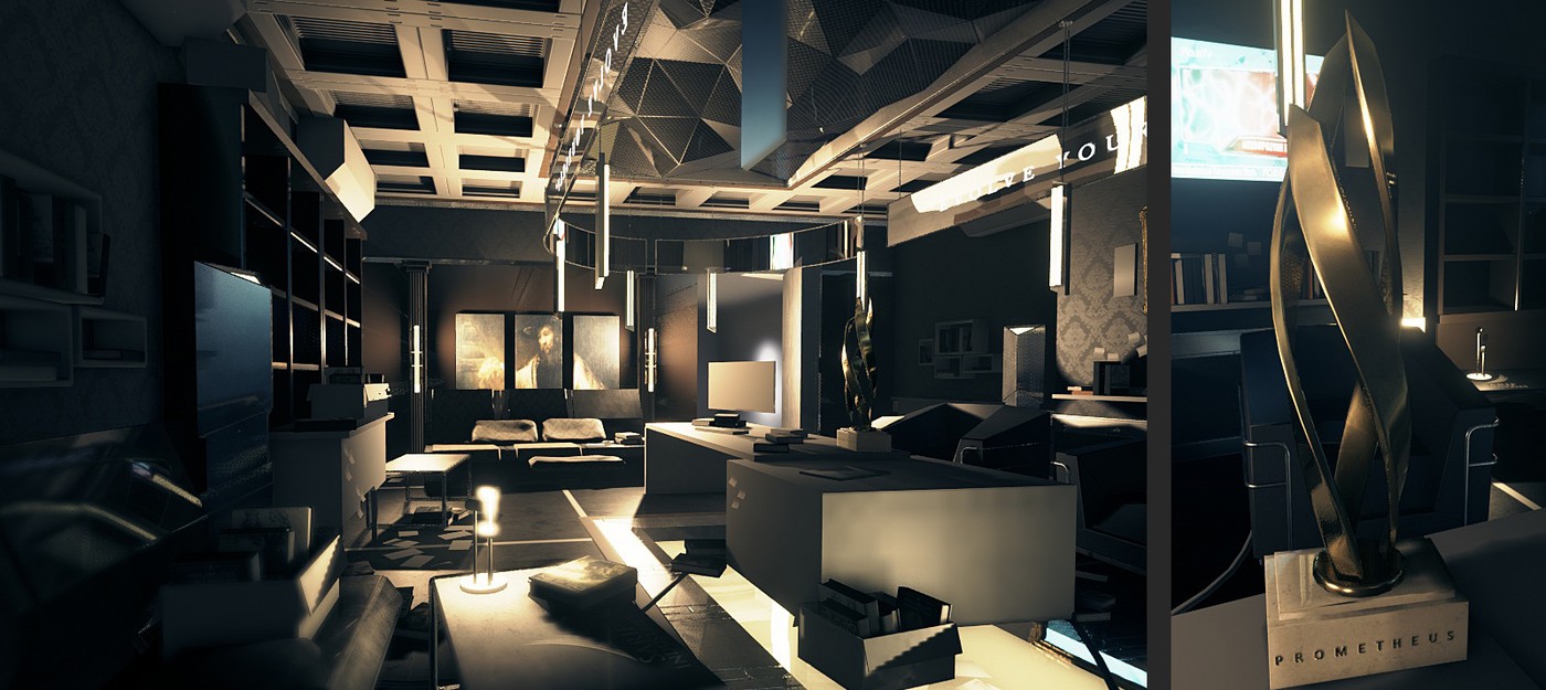 Художник Ubisoft Reflections воссоздал Deus Ex: Human Revolution на Unreal Engine 4