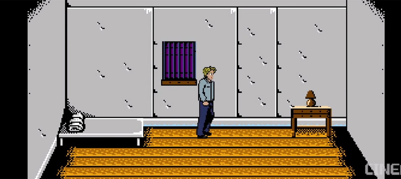 Побег из Шоушенка в виде 8-битной игры