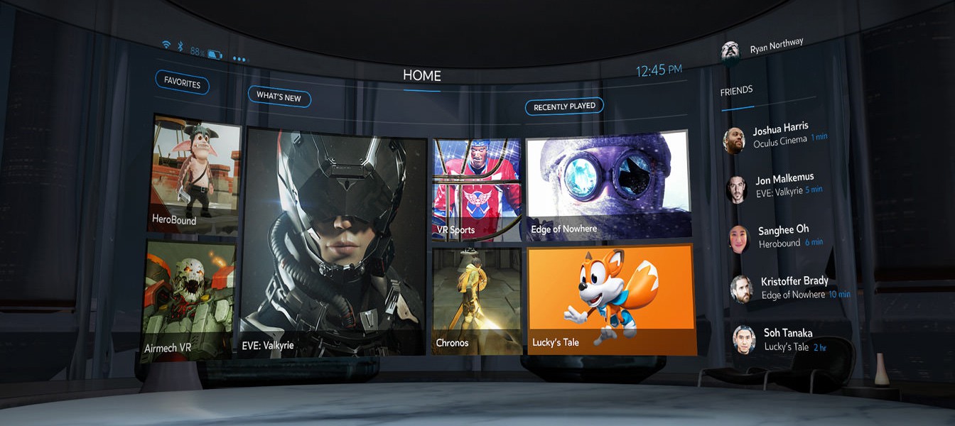 У Oculus Rift будет своя Steam-подобная платформа – Home