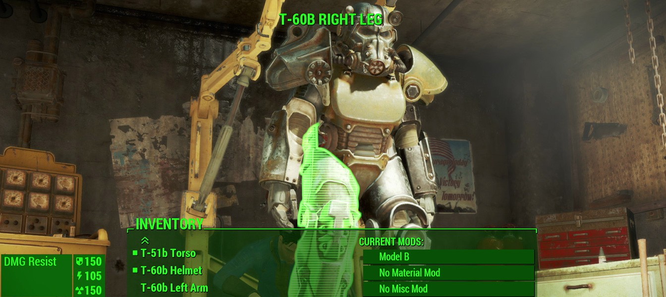 Видео системы крафтинга, кастомизации и строительства Fallout 4