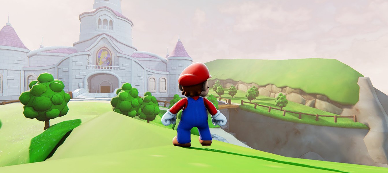 Mario в техно-демках Unreal Engine 4