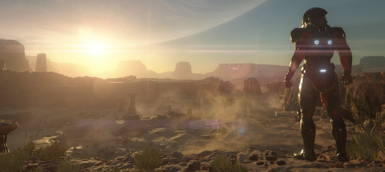 В Mass Effect Andromeda погодные эффекты отображаются на персонажах и объектах