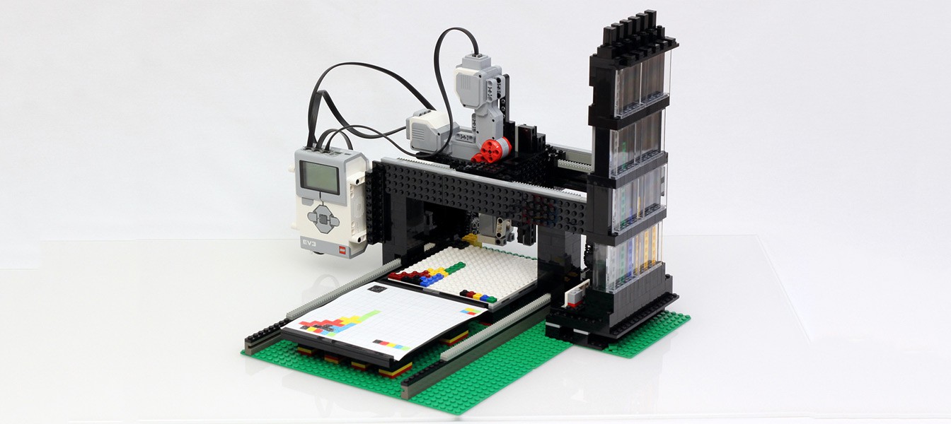LEGO-сканер/принтер