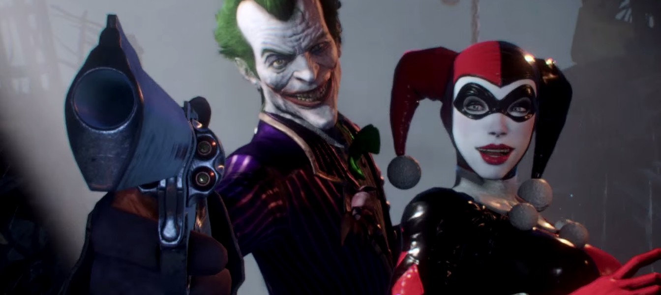 Трейлер DLC Бэтгерл для Arkham Knight с Джокером и Харли в классическом образе
