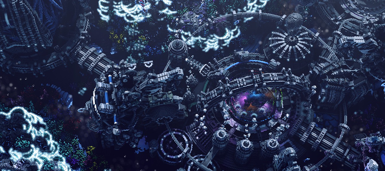 Удивительный подводный мир в Minecraft