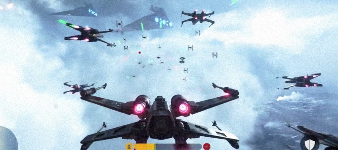Тизер геймплея Star Wars: Battlefront в режиме Fighter Squadron