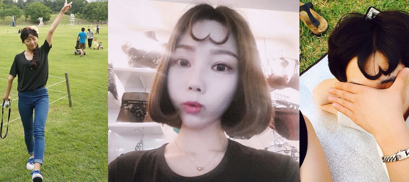 Новая корейская мода – сердца из волос