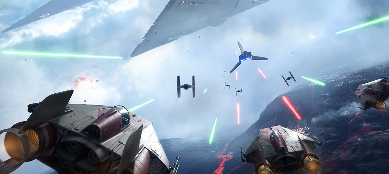 Воздушные бои Star Wars: Battlefront – это дезориентирующее месиво