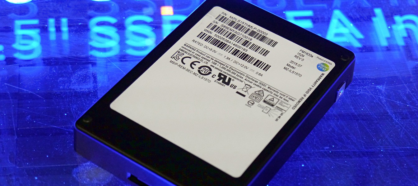 Samsung показала самый объемный SSD в мире – 16 Тб в 2.5 дюймах