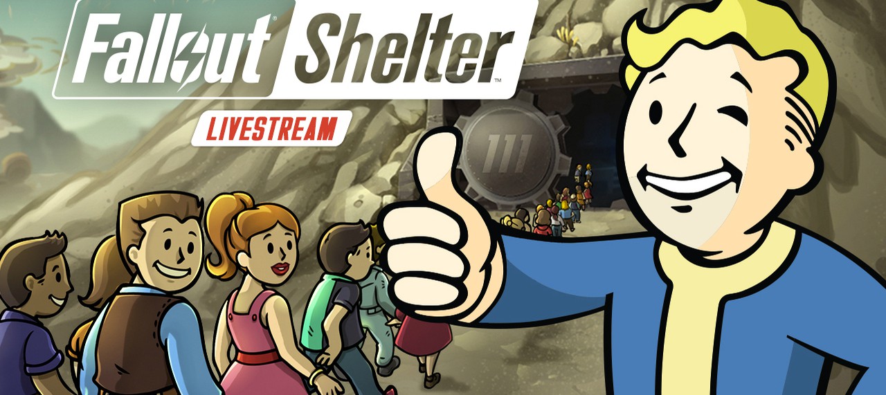 Лайвстрим Fallout Shelter: Лучшее убежище