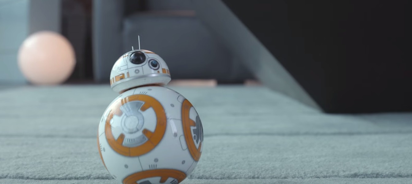 Игрушечный дроид BB-8 из The Force Awakens, управляемый с помощью приложения